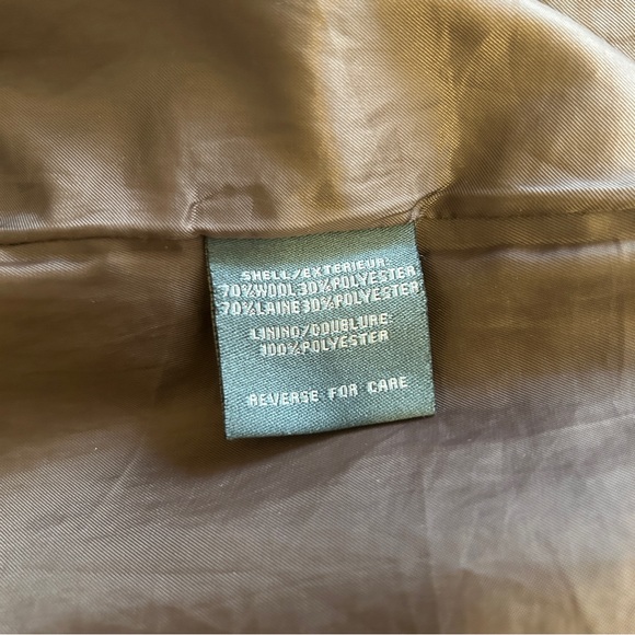 I. Spiewak & Sons peacoat in warm gingerbread - Picture 8 of 8